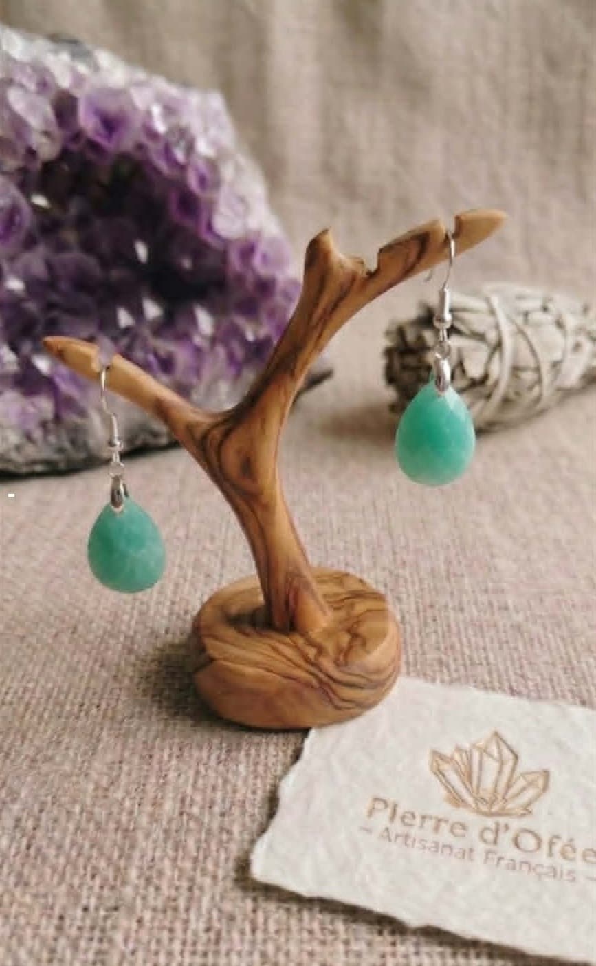 Boucles Argentées — Aventurine